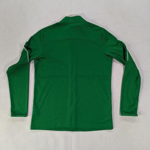Nike Sweater Mens Large Green Dri-Fit Full Zip Jumper Activewear Golfing - Picture 3 of 13